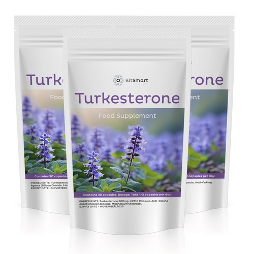 Turkesterone 600mg capsules - 600mg, |