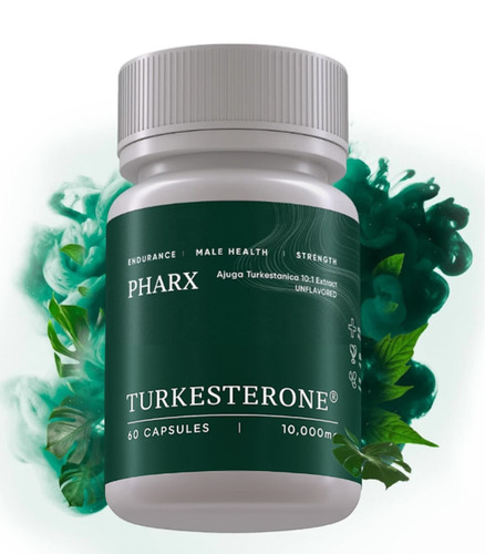 Turkesterone caps 10 000mg - 60, 10,000mg