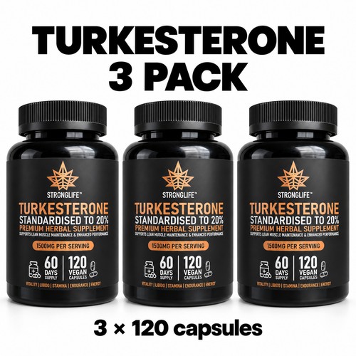 Turkesterone 1500mg 120 - turkesterone,