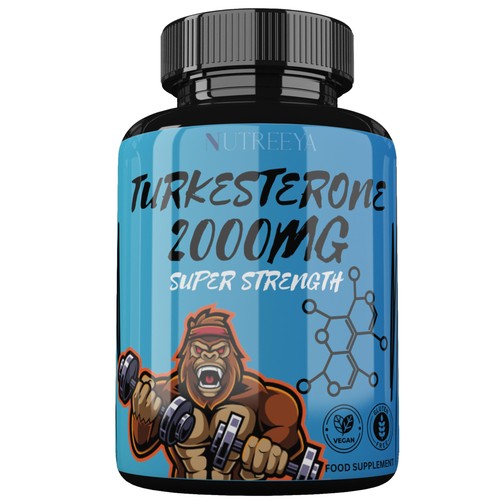 Turkesterone 2000mg ajuga - turkesterone,