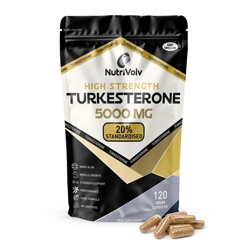 Turkesterone 5000mg 120 - 5000mg,
