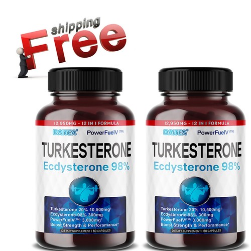 Turkesterone 700mg 2 pack - turkesterone,